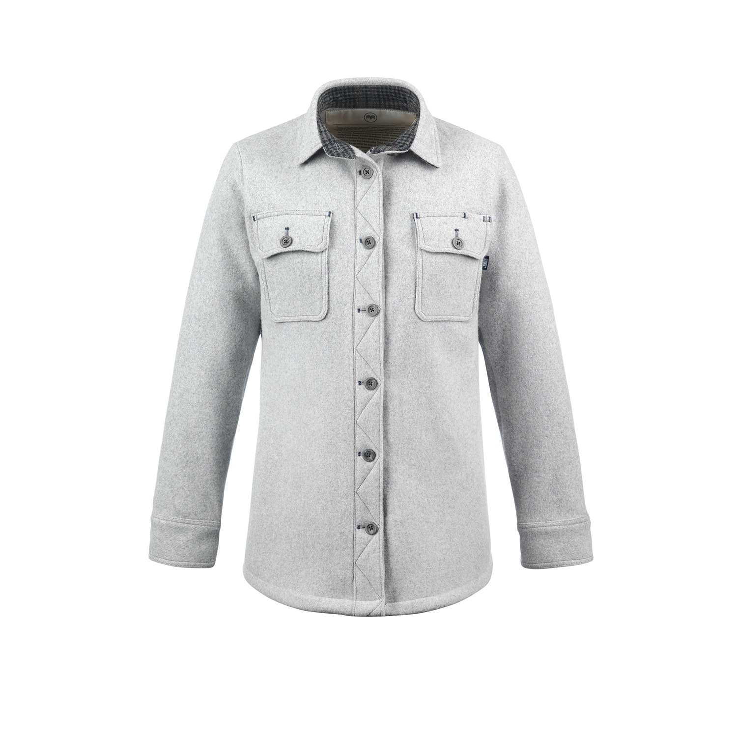 womens heavy weight merino shirt