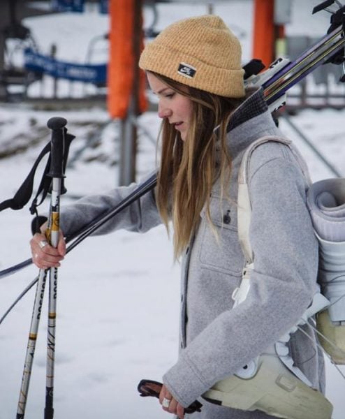 Women's McNair Mountain shirt in Arctic Silver