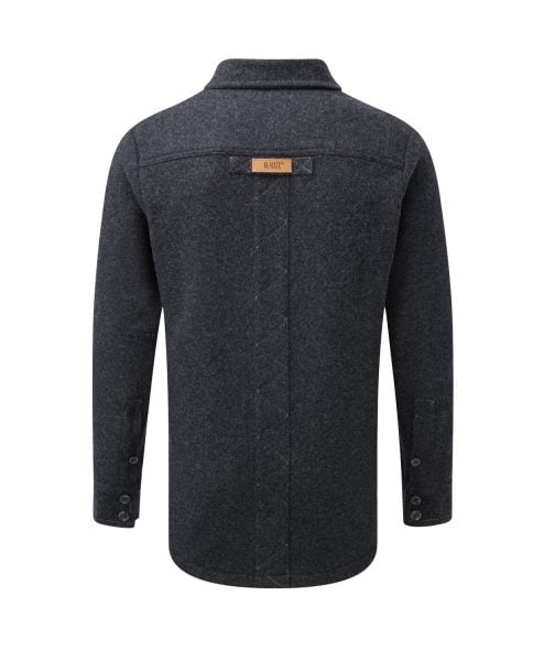 McNair men's merino fell shirt in charcoal