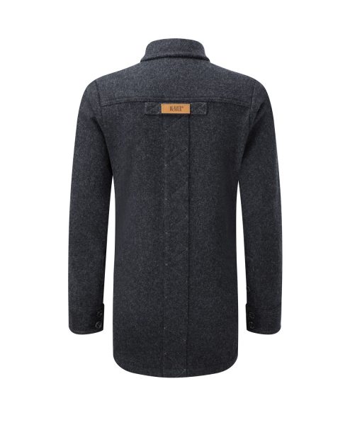 McNair women's merino fell shirt in charcoal