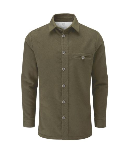 McNair men's PlasmaDry Olive Beck shirt