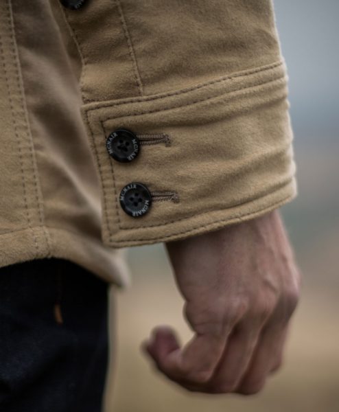 McNair PlasmaDry Moleskin shirt cuff detail