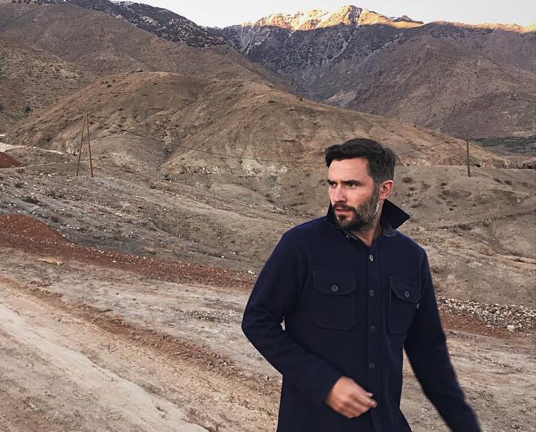 Duncan in McNair merino shirt