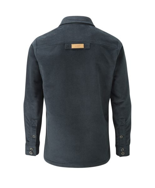 McNair men's PlasmaDry Storm Grey Force shirt (back)