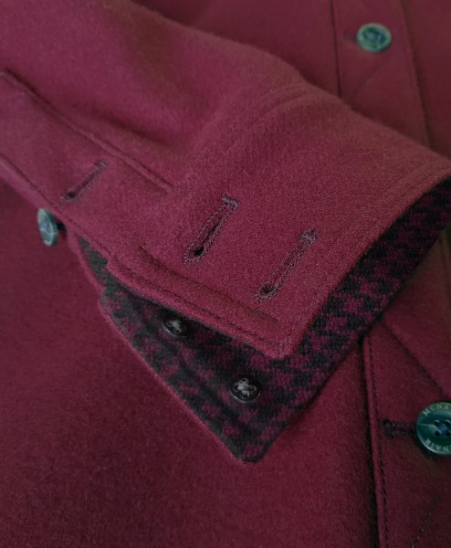 McNair merino shirt in Heather with special edition Colne Valley trim