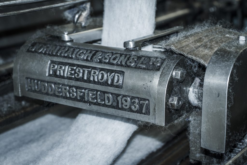 Huddersfield textile industry – machinery