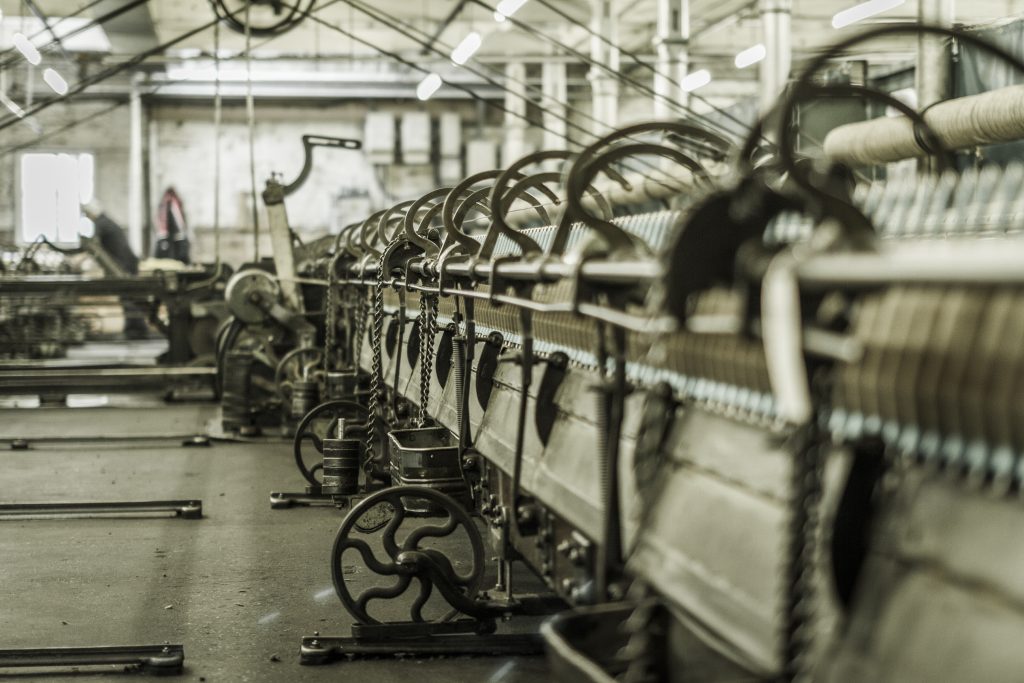 Huddersfield textile industry – machinery