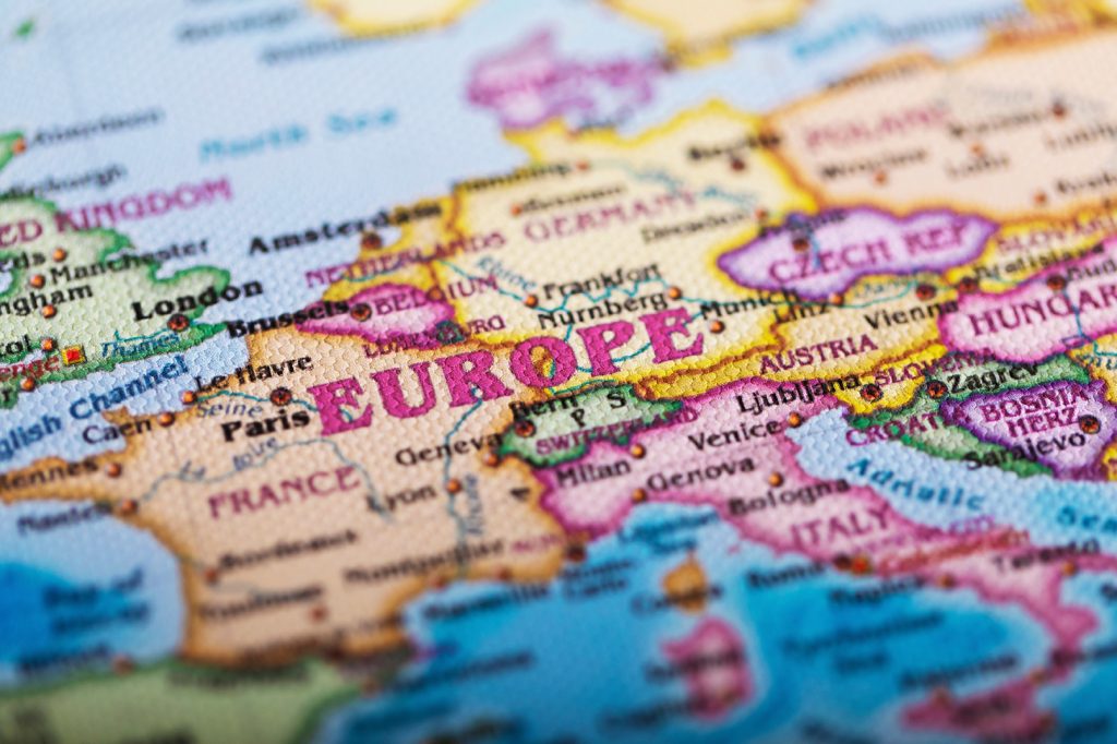 Map of Europe