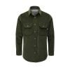 McNair men's corduroy Work Shirt in Forest Green