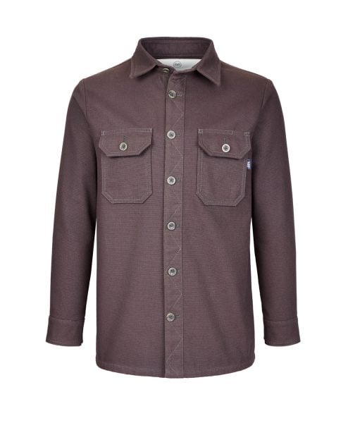 McNair men's PlasmaDry Canvas Work Shirt in twilight