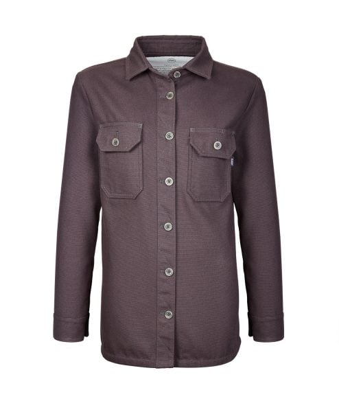 McNair women's PlasmaDry Canvas Work Shirt in twilight