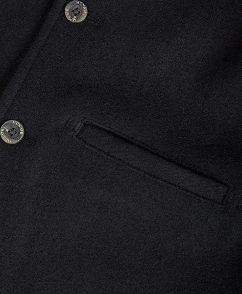 McNair heavyweight merino Valley Gilet - pocket detail