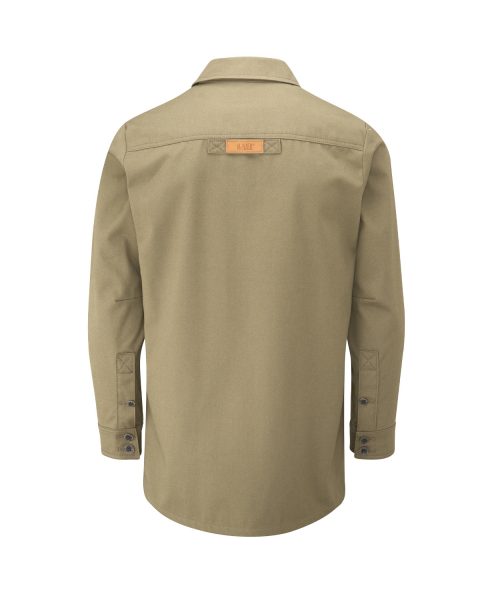 McNair men's Half Panama Jacket in Limestone (back)