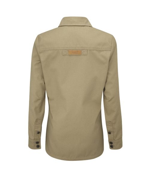 McNair women's Half Panama Jacket in Limestone (back)