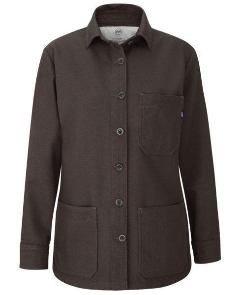 McNair women's PlasmaDry cotton canvas Work Jacket in Brown