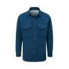 McNair men's PlasmaDry moleskin Ravine shirt in Ultramarine Blue