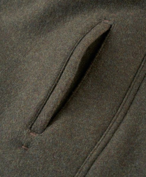 McNair men's merino Moonraker Jacket (pocket detail)