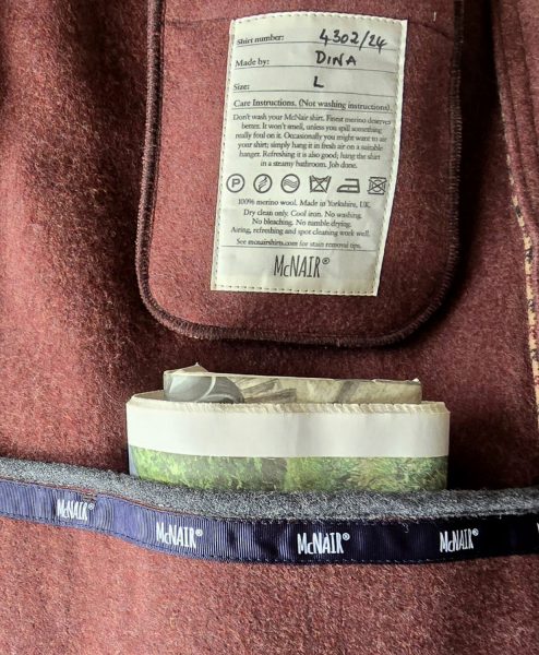 McNair men's merino Moonraker Jacket - pockets